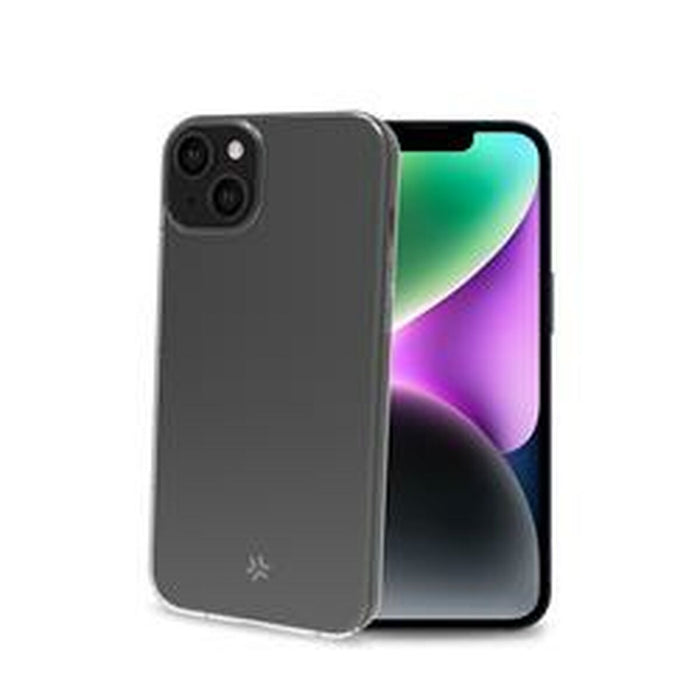 Husă pentru Mobil Celly HEXAGEL1053WH iPhone 15 Transparent