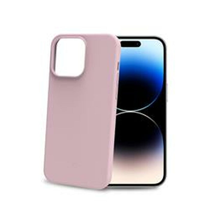 Husă pentru Mobil Celly iPhone 15 Pro Roz
