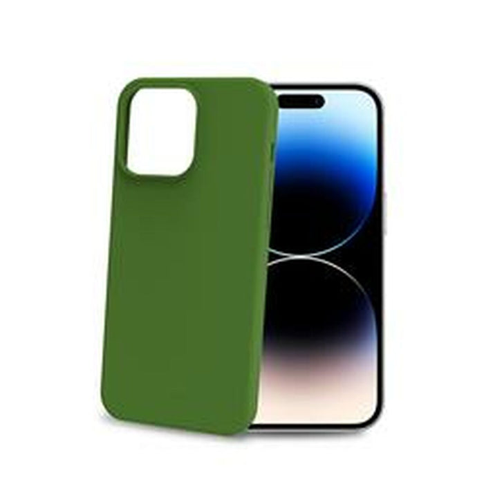 Husă pentru Mobil Celly iPhone 15 Pro Verde