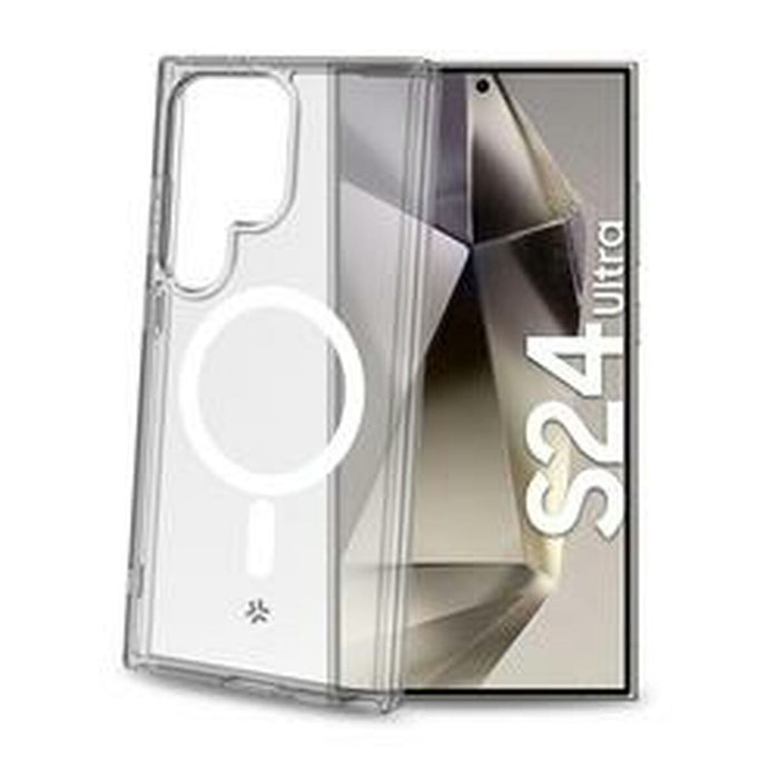 Husă pentru Mobil Celly GELSKINMAG1067 Alb Transparent Galaxy S24 Ultra