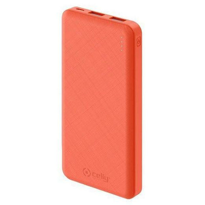 Powerbank Celly PBE10000OR Portocaliu 5 V 10000 mAh