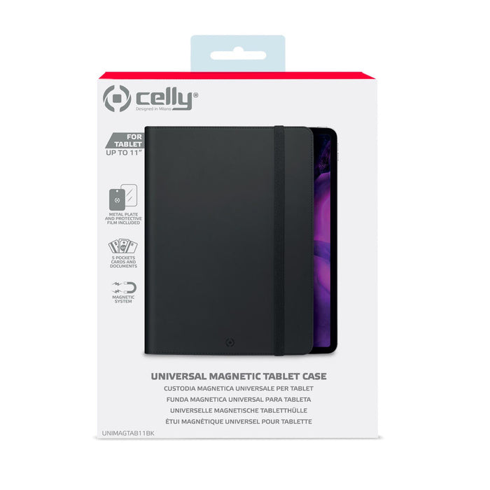 Husă pentru Tabletă Celly UNIMAGTAB11BK Negru