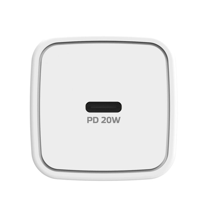 Încărcător de Perete + Cablu USB C Celly Alb 20 W
