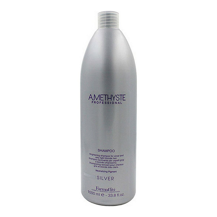 Șampon pentru Păr Blond sau Cărunt Amethyste Silver Farmavita