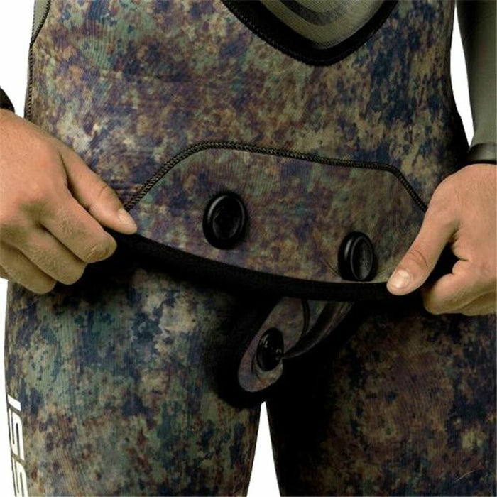 Pantaloni Cressi-Sub Seppia Verde Bărbați Scufundări