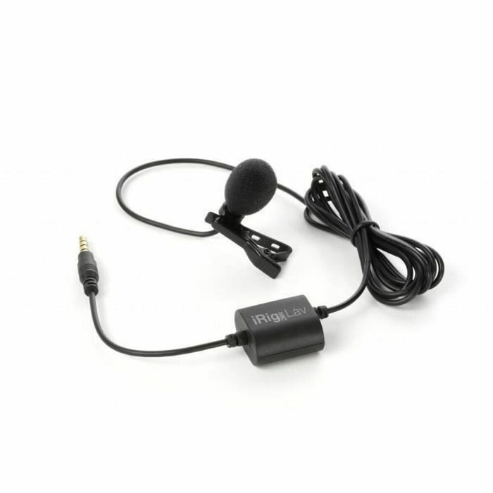 Microfon IK IP-IRIG-MICLAV-IN Negru