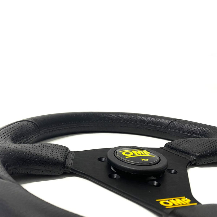 Volan de curse OMP Trecento Uno Poliuretan Negru Ø 30 cm