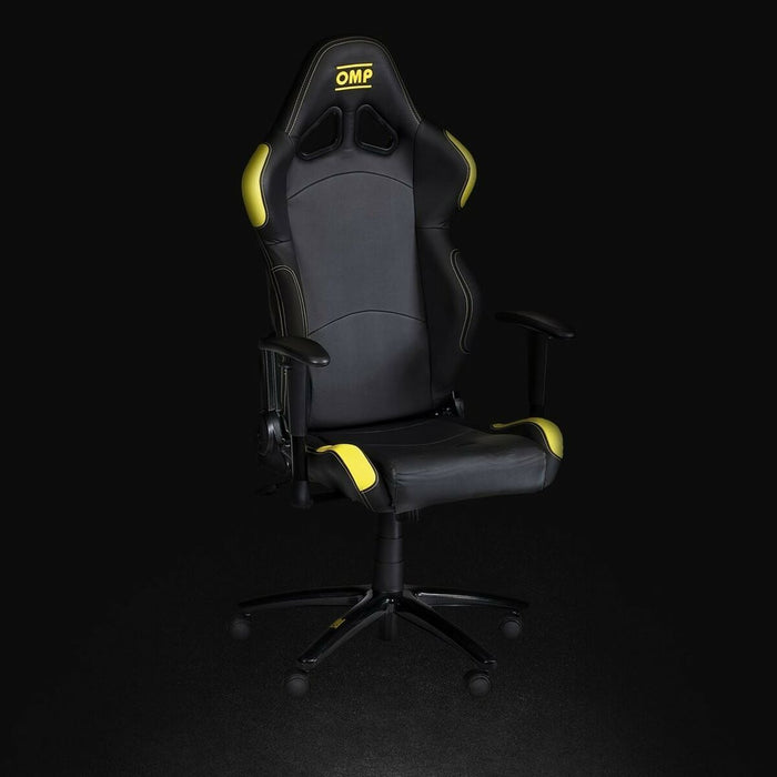 Scaun Gaming OMP HA/777E/NG Negru/Galben
