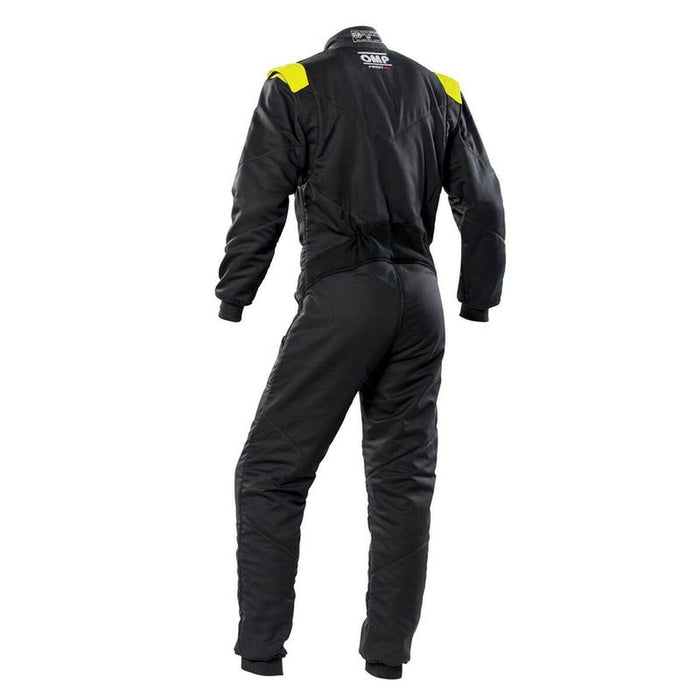 Salopetă de curse OMP FIRST-S Negru/Galben 50