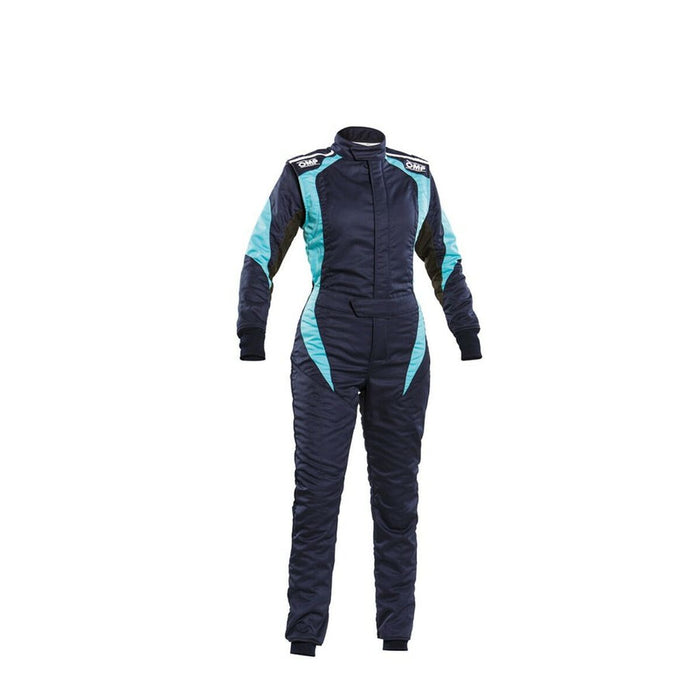 Salopetă de curse OMP FIRST ELLE Bleumarin 44 Standardizat de FIA