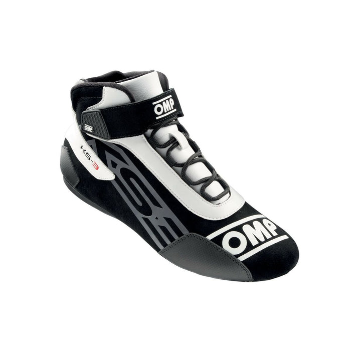Ghete de curse OMP KS-3 Negru/Alb 46