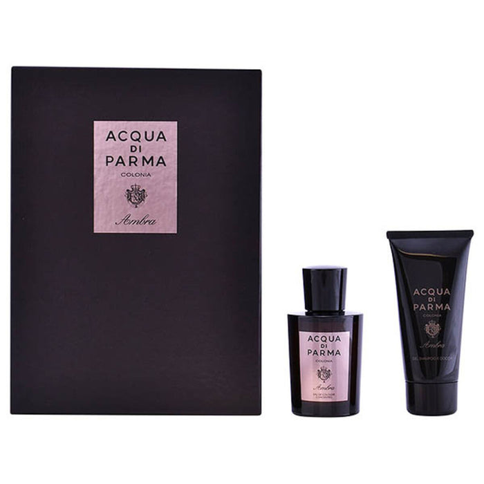 Set de Parfum Bărbați Colonia Ambra Acqua Di Parma 2523646 EDC 2 Piese (2 pcs)