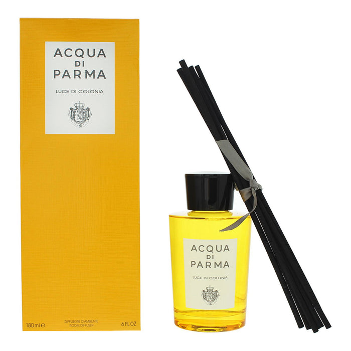 Difuzor de aromă cu bețișoare Acqua di Parma Luce Di Colonia, citrice, 180 ml