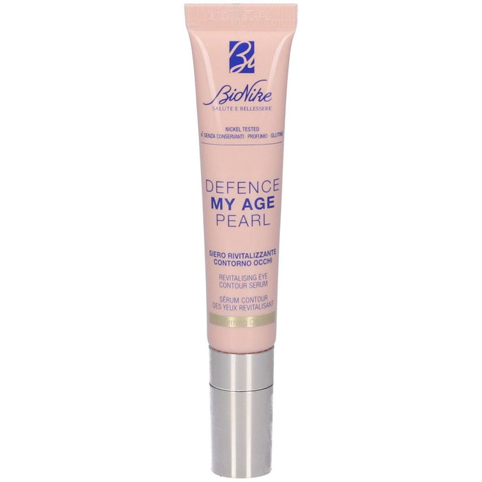 Ser pentru ochi BioNike Defence My Age Pearl, antiîmbătrânire, antirid, zi și noapte, 15 ml