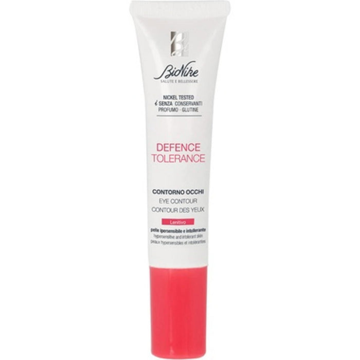 Cremă pentru ochi BioNike Defence Tolerance, hidratantă și calmantă, de zi și de noapte, 15 ml