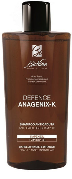 Șampon BioNike Defense Anagenix-K, împotriva căderii părului, fortifiant, 200 ml