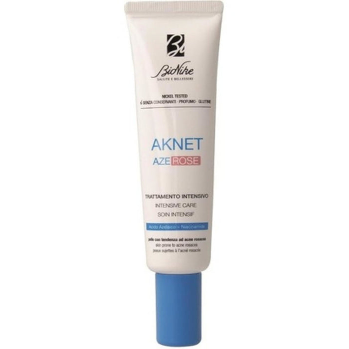 Cremă de față BioNike Aknet AzeRose, calmantă și liniștitoare, zi și noapte, 30 ml