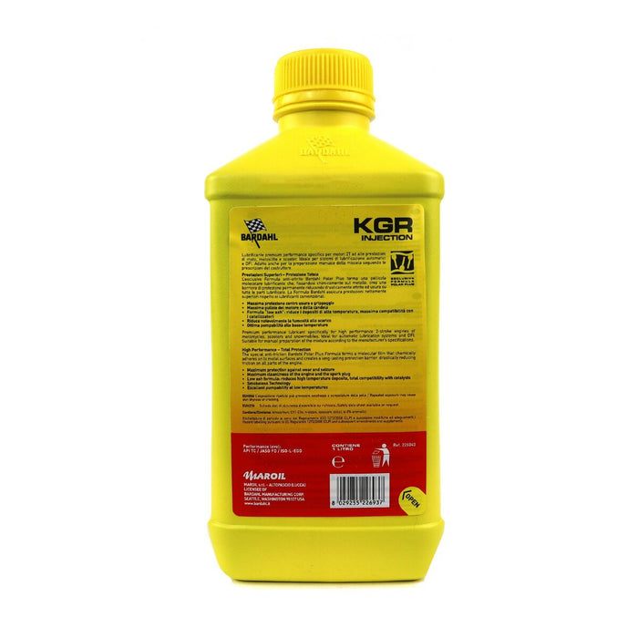 Substanță de curățare pentru injectoare de benzina Bardahl BARD226040 1 L Benzină Motor în 2 timpi