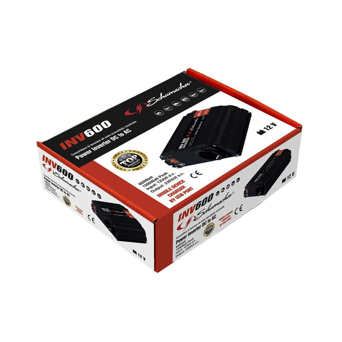 Conversor de Curent Schumacher SCHS7002402 600-1200 W