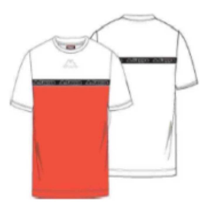 Tricou cu Mânecă Scurtă Bărbați Kappa Tape Darin Albastru