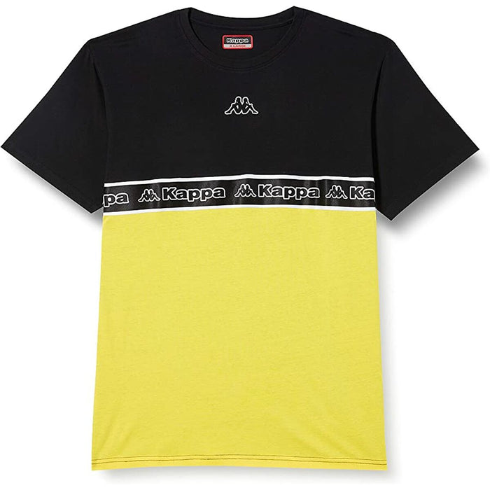 Tricou cu Mânecă Scurtă Bărbați Kappa DARIN Negru
