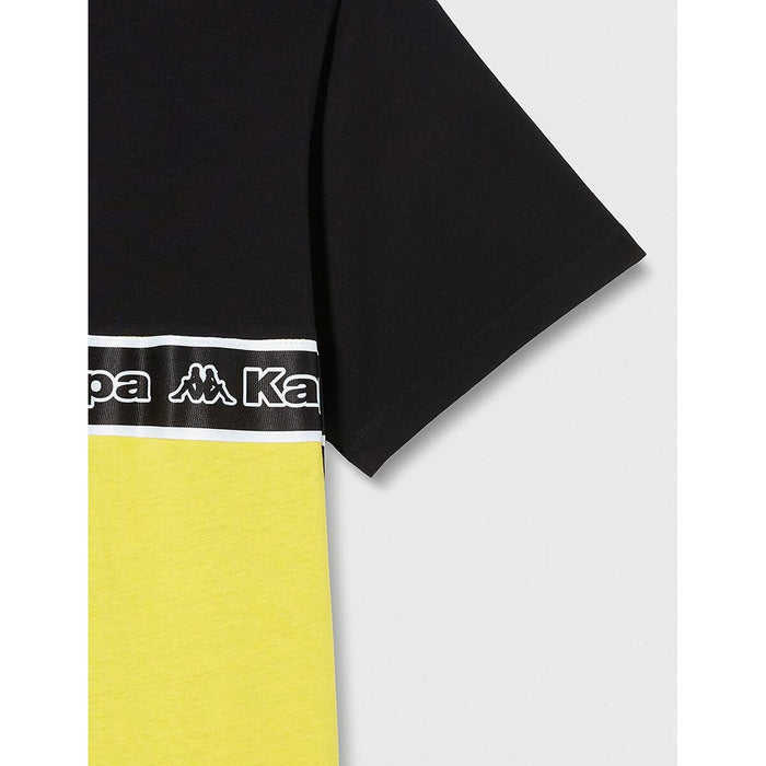 Tricou cu Mânecă Scurtă Bărbați Kappa DARIN Negru