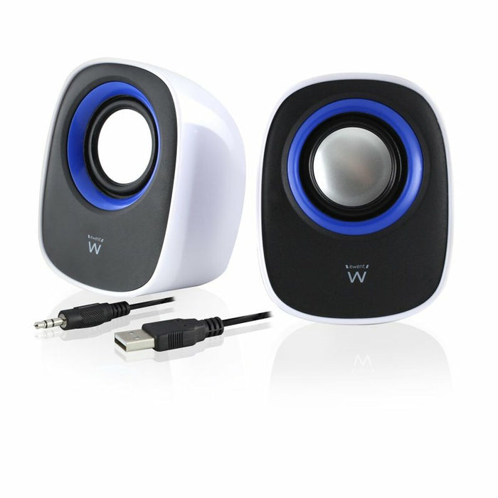 Difuzoare PC Ewent EW3513 Alb Negru 5 W