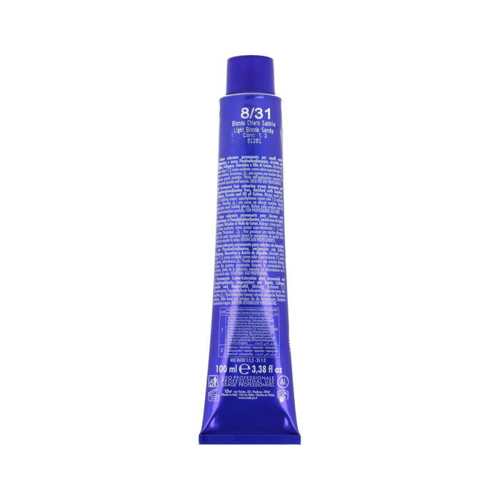 Vopsea Permanentă Inebrya Bionic Color Nº 8/31 Light Blonde Sandy 100 ml