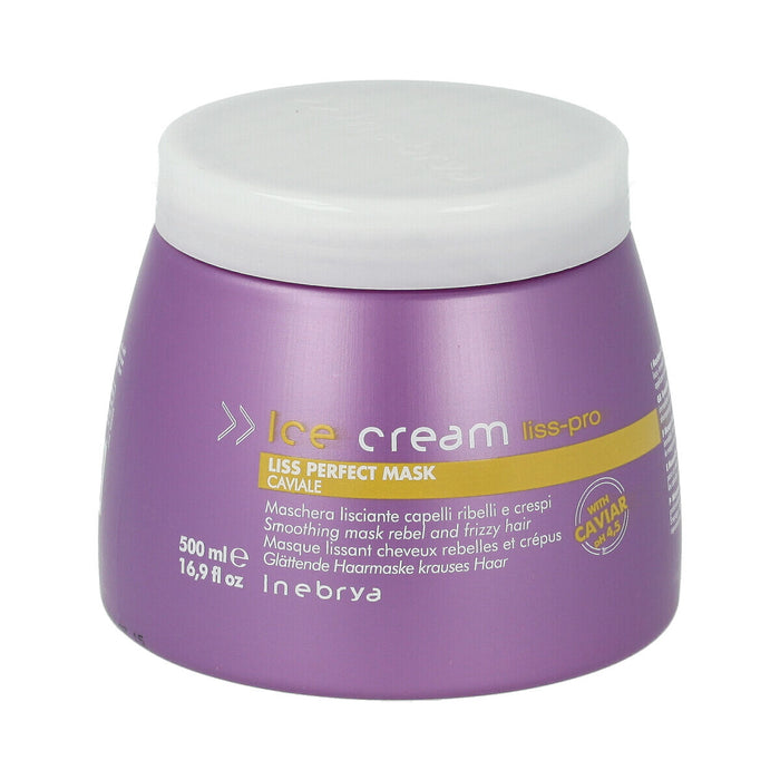 Mască Anti-încrețire Inebrya Ice Cream Liss-Pro 500 ml