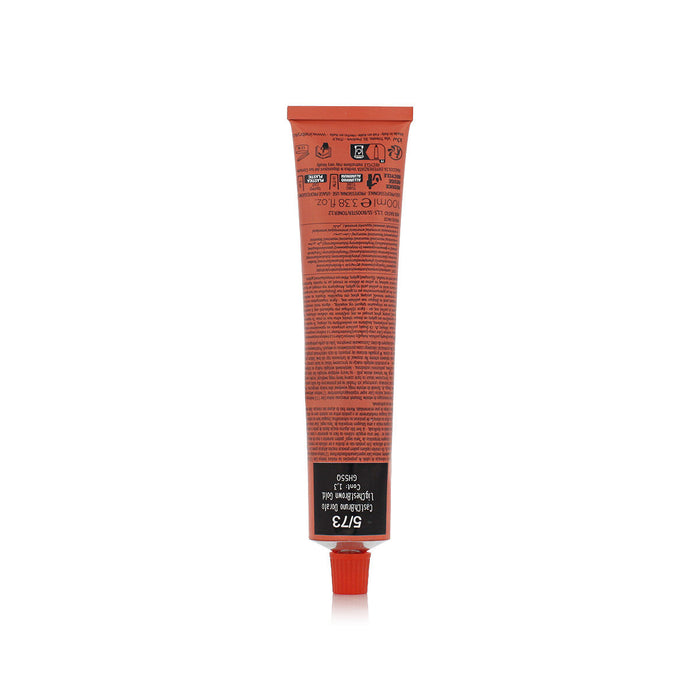 Vopsea Permanentă Inebrya Color Nº 5/73 Light Chestnut Brown Golden 100 ml