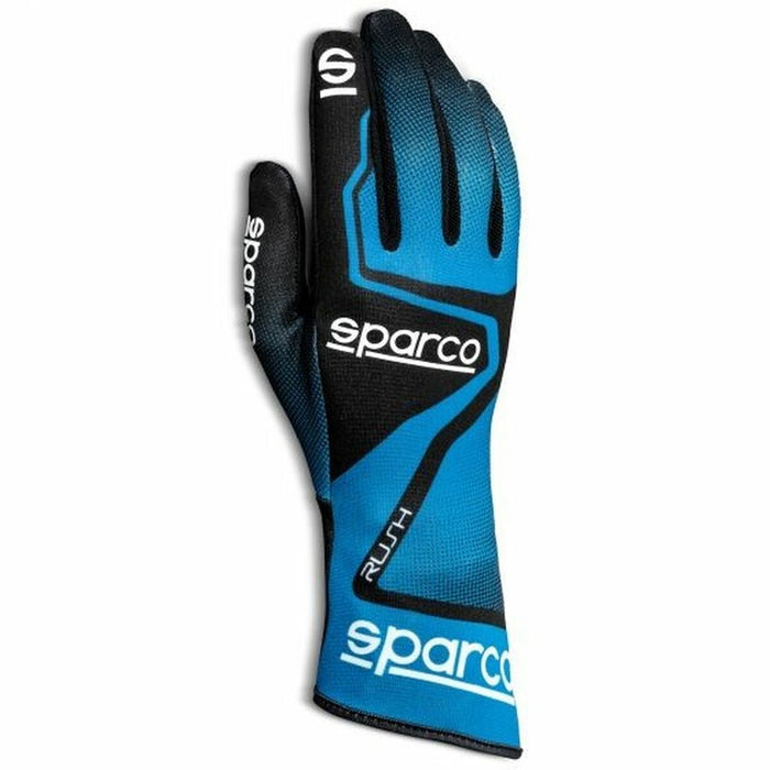 Karting Gloves Sparco RUSH Albastru/Negru