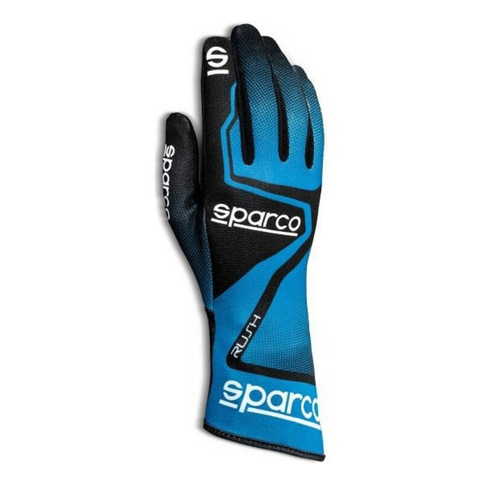 Men's Driving Gloves Sparco S00255608AZNR Albastru