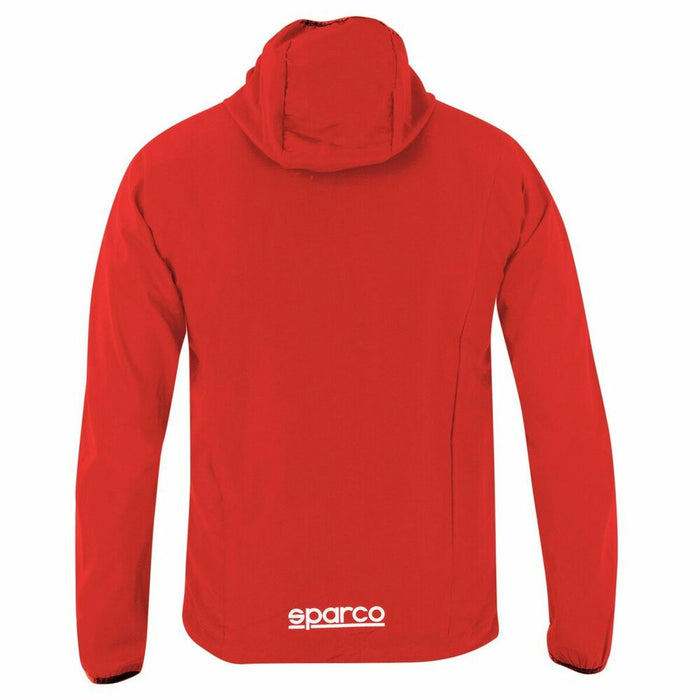 Jachetă Rezistentă la Vânt Sparco S02405RS4XL Roșu Mărimea XL