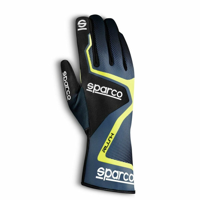 Karting Gloves Sparco RUSH Negru/Gri Mărimea 9