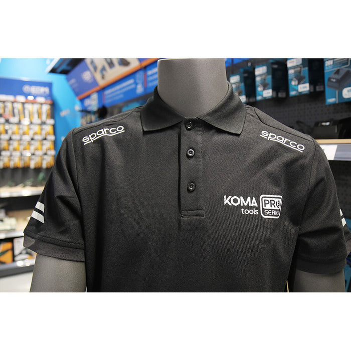 Tricou Polo cu Mânecă Scurtă Sparco Koma Tools 02415nrgs