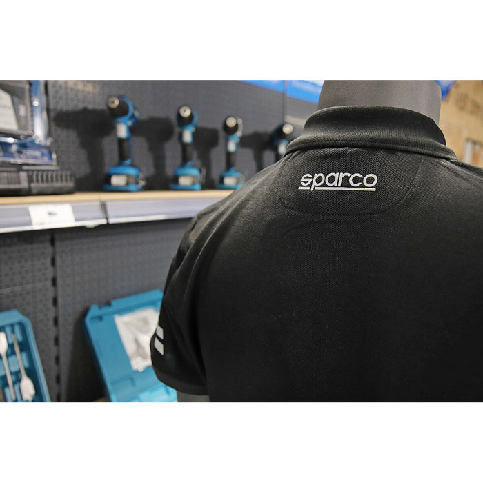 Tricou Polo cu Mânecă Scurtă Sparco Koma Tools 02415nrgs