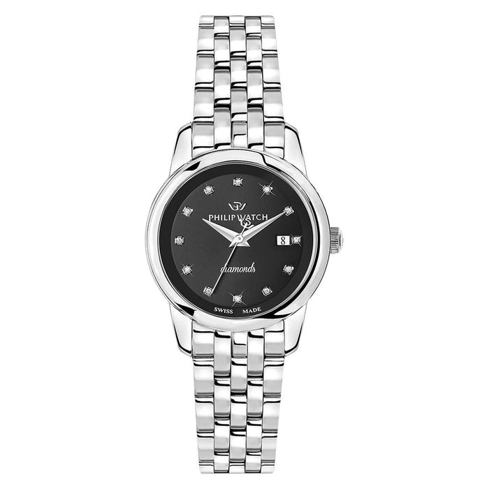 Ceas Bărbați Philip Watch R8253150501 Negru Argintiu