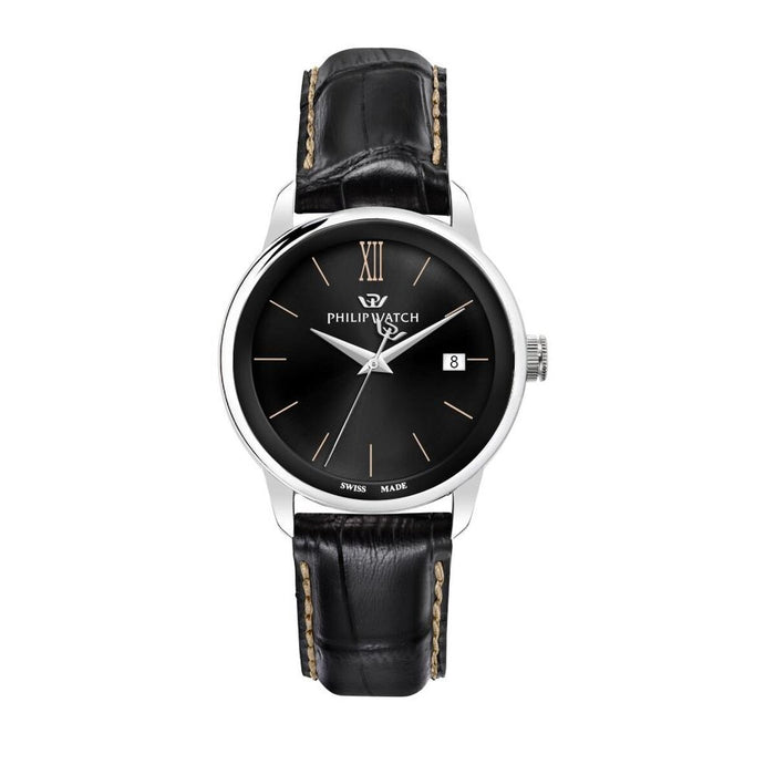 Ceas Bărbați Philip Watch R8251150004 Negru (Ø 40 mm)