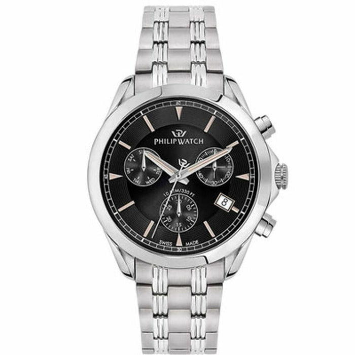 Ceas Bărbați Philip Watch R8273665004 Negru Argintiu