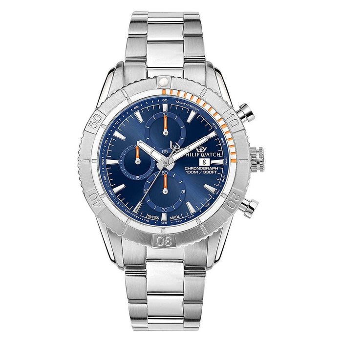 Ceas Bărbați Philip Watch R8271615004 Argintiu