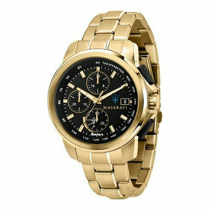 Ceas Unisex Maserati SUCCESSO SOLAR POWER Negru (Ø 45 mm)