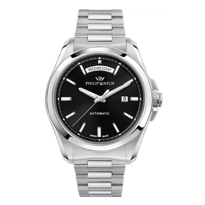 Ceas Bărbați Philip Watch R8223218002 Negru Argintiu