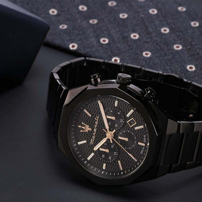Ceas Bărbați Maserati R8873642005 (Ø 45 mm)