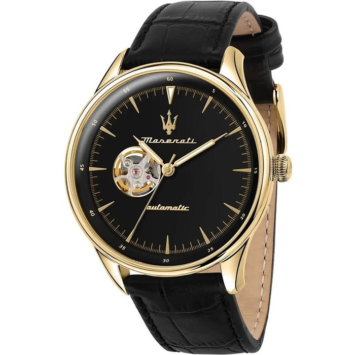 Ceas Bărbați Maserati TRADIZIONE AUTOMATIC Negru (Ø 45 mm)