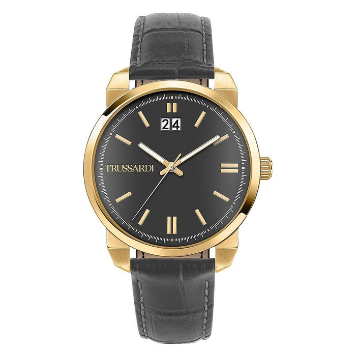 Ceas Bărbați Trussardi R2451154002 Negru Gri (Ø 40 mm)