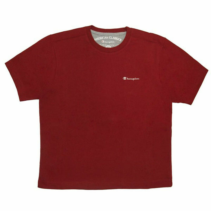 Tricou cu Mânecă Scurtă Bărbați Champion Roșu