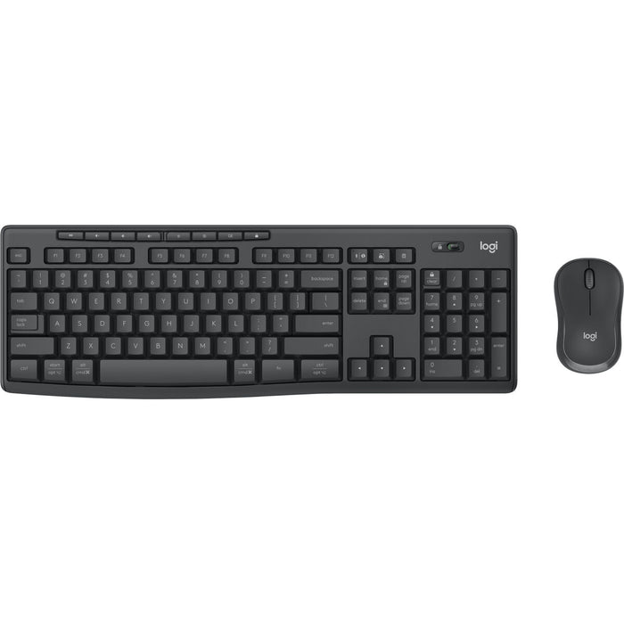 Tastatură și Mouse Logitech MK370 Gri Grafit Qwerty Spaniolă