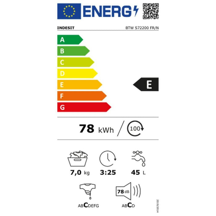 Mașină de spălat Whirlpool Corporation BTW S72200 1200 rpm 7 kg