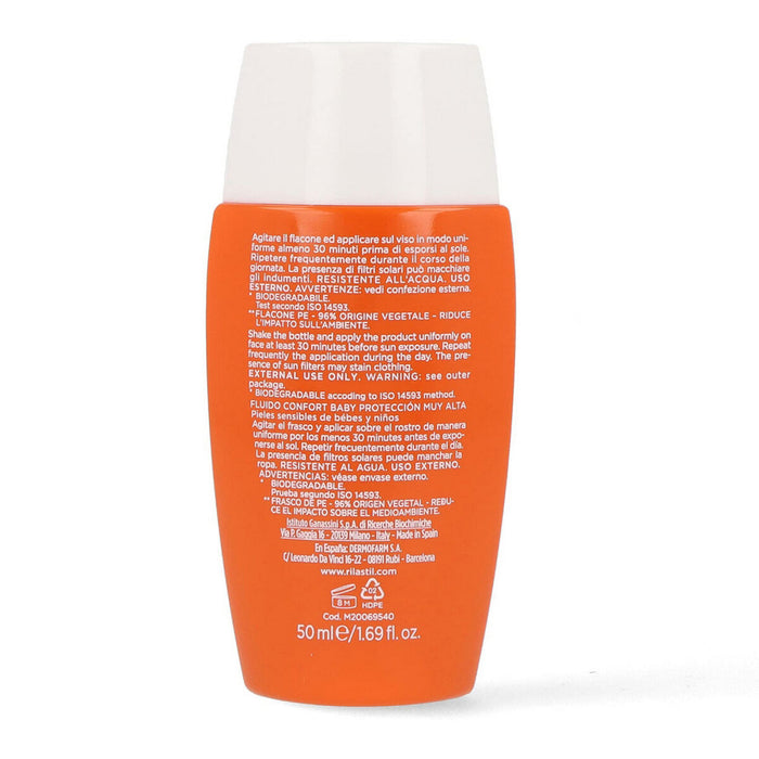 Protecție solară pentru copii Rilastil Sun System Baby Bebeluș SPF 50+ 50 ml