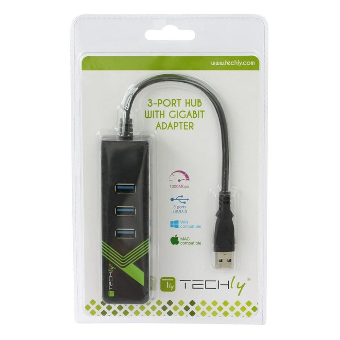 Adaptor USB Techly 105803 0,4 m